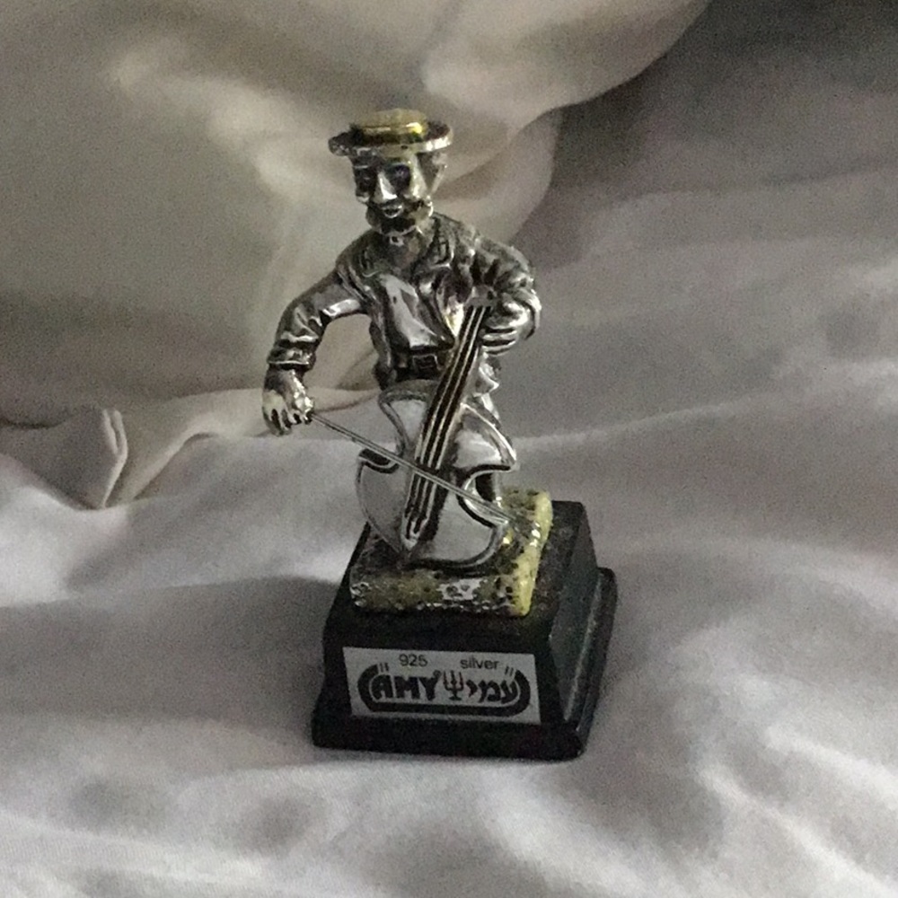 925 Silver musician on Basel